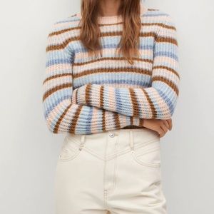 Mango stripped sweater